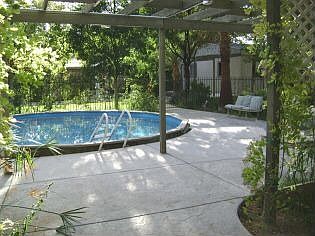 Pool area