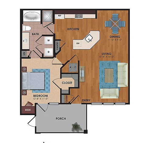 Floor plan Palmetto