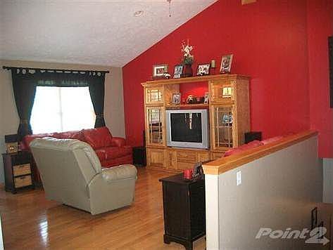 Living room with beautiful hardwood floors.