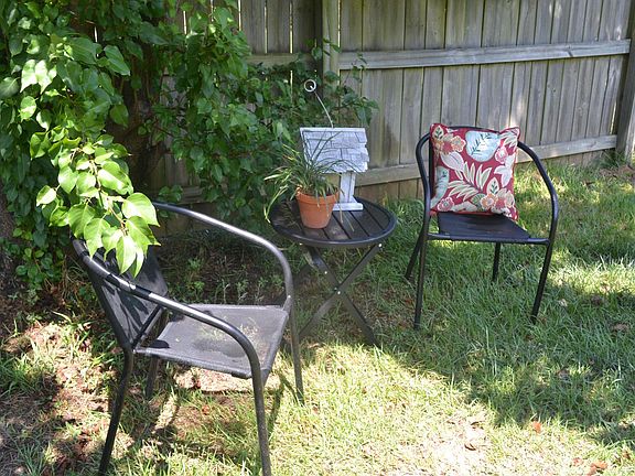 Outdoor sitting area