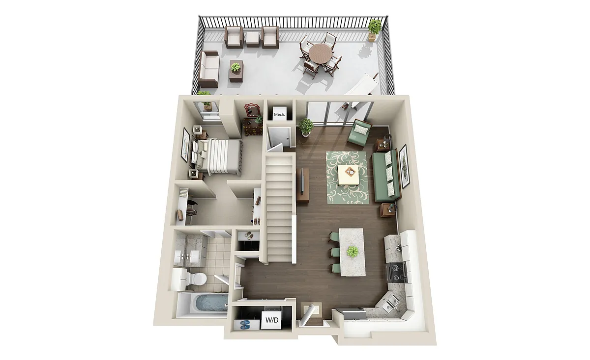 Floor plan A14