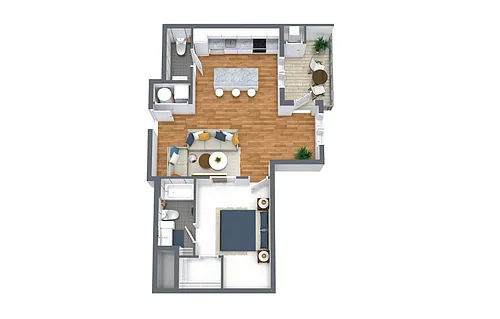 Floor plan Flatwater