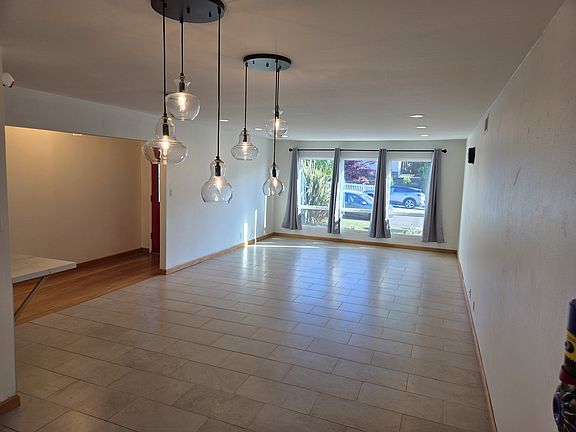 Living room, Dining area and Entry