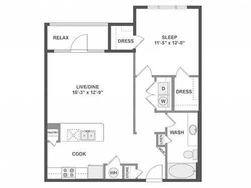 Floor plan A3a