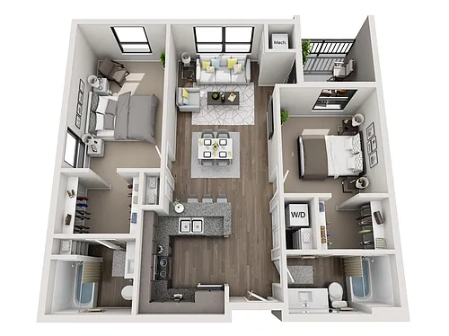 Floor plan Bowie
