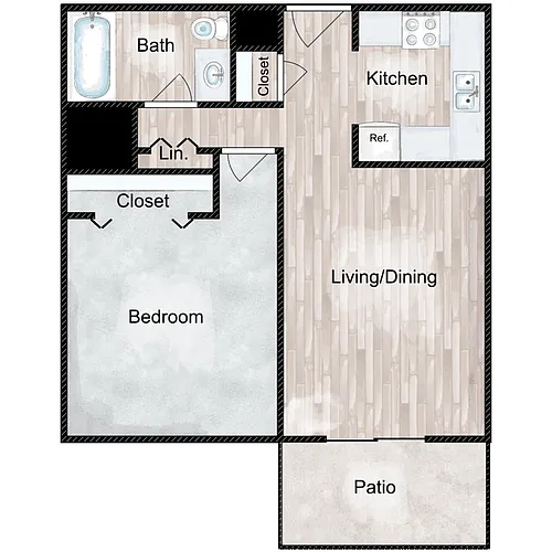 Floor plan The Lonas