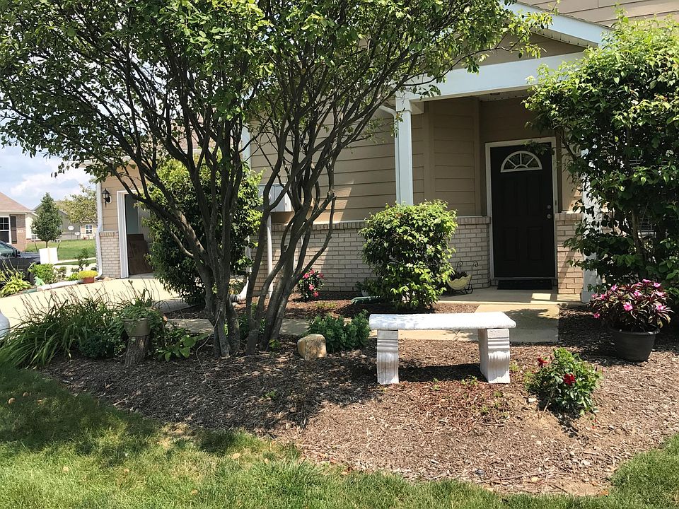 Entrance and 2 car garage