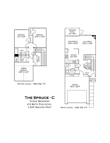 Floor plan Spruce - C