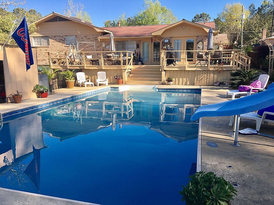 In ground heated pool