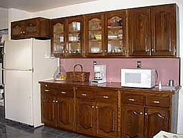 Hardwood Kit Cabinets