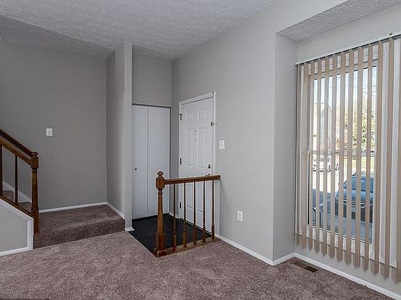 Front entry with coat closet