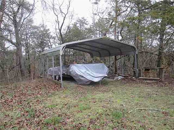 Carport (garage under house)
