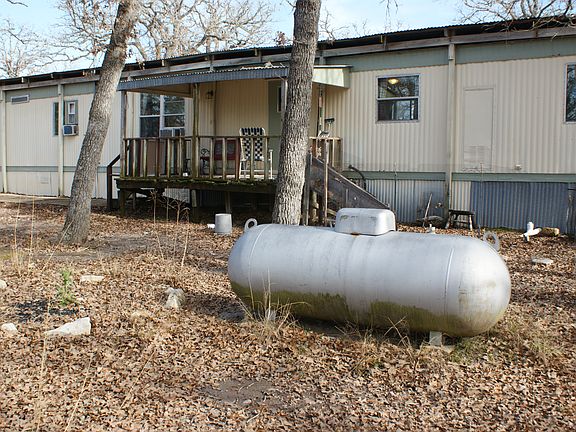 Back side of Mobile home