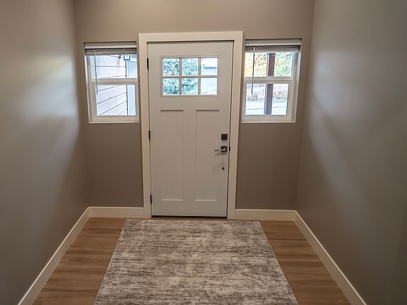 Spacious front entryway
