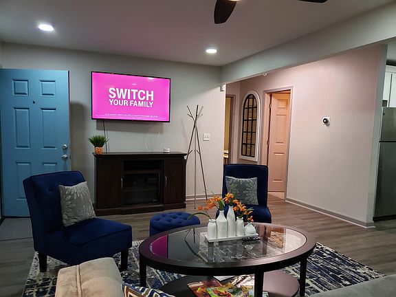 Great room view from dining area