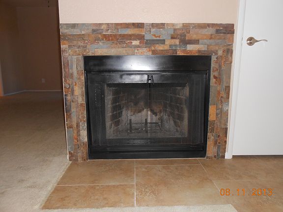 beautiful fireplace