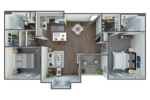 Floor plan B3RR