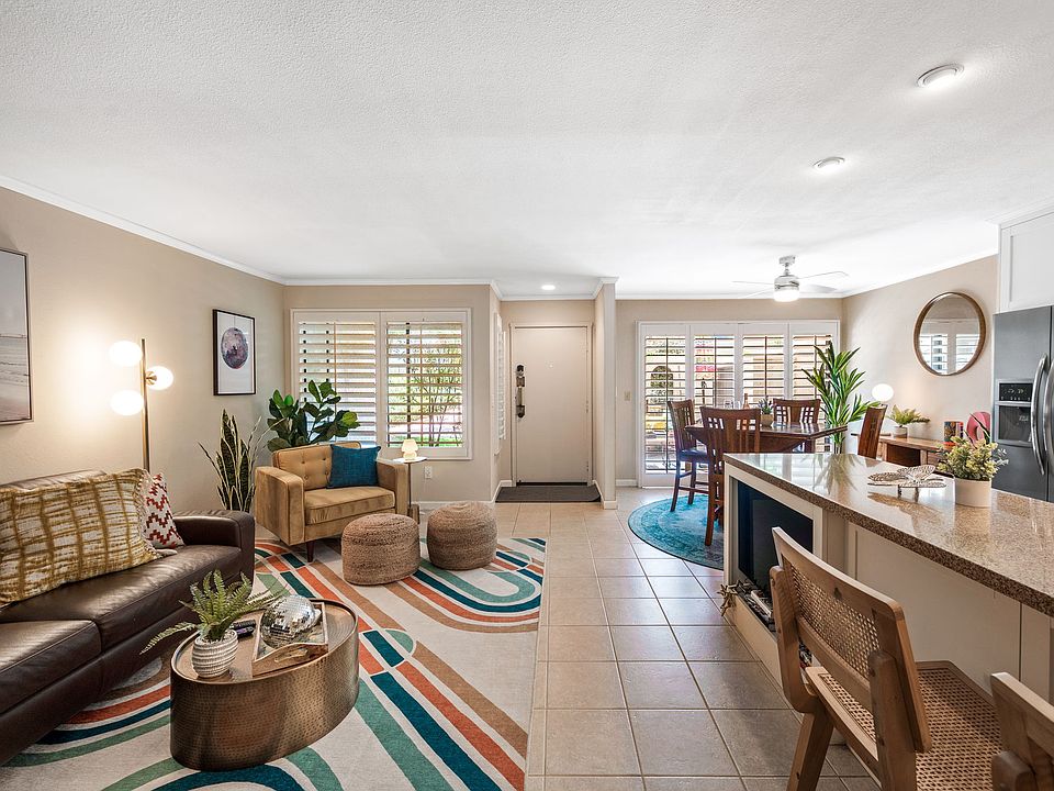 Living Area, Dining Area, and Kitchen