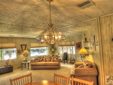 Great views from large windows