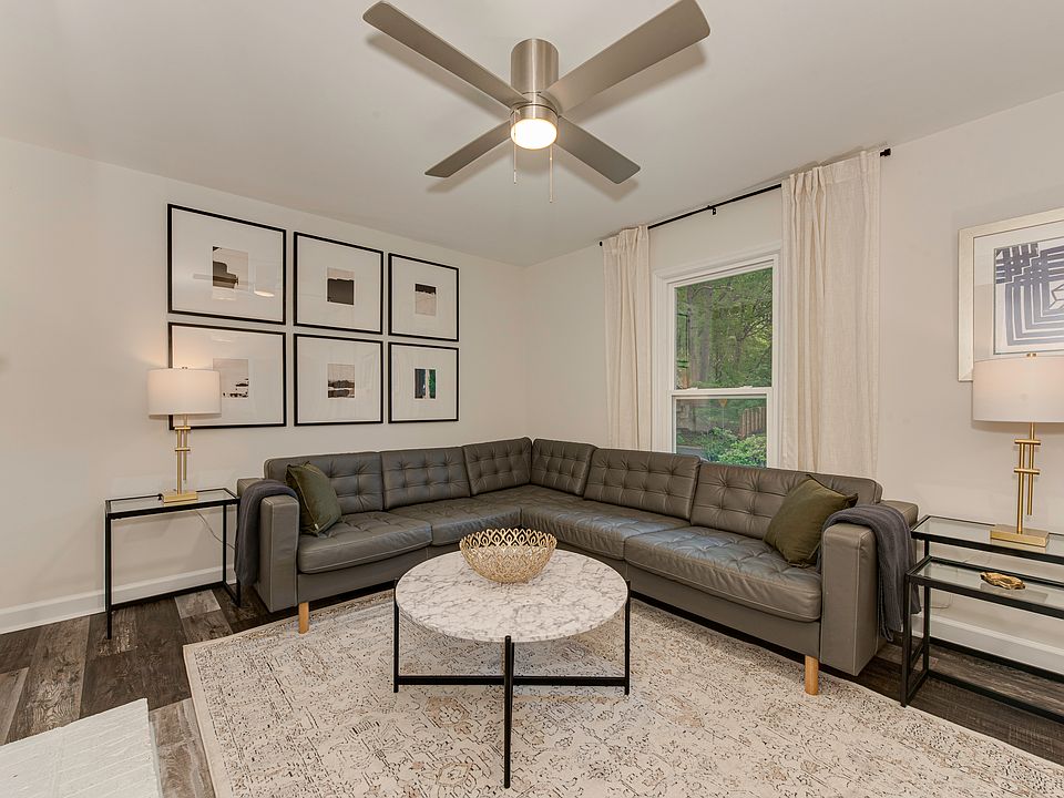 Family Room with Smart TV