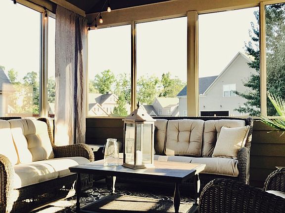 Screened sunroom 