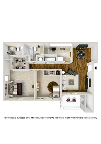 Floor plan The Lanier