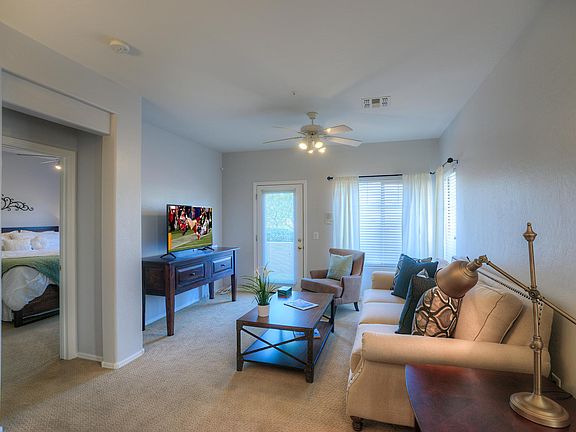 Family/Living Room - door to patio and entrance to master bedroom