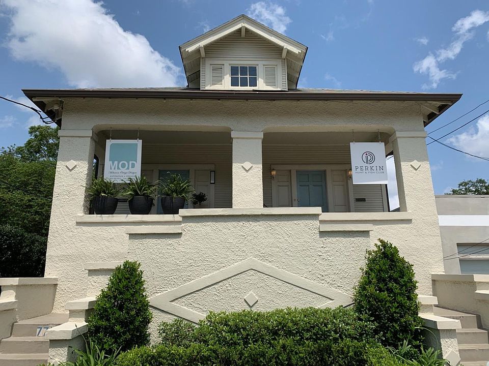 Front of building.