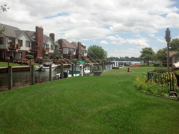 View of the river heading out to the lake