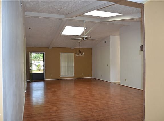 living room to front door