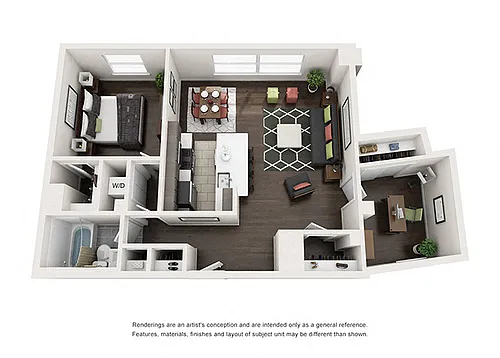 Floor plan A1E