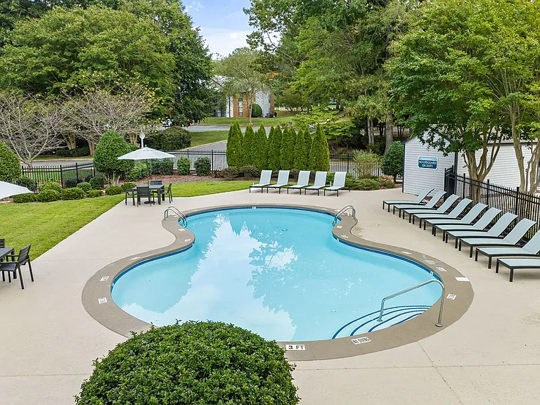 Two Sparkling Swimming Pools