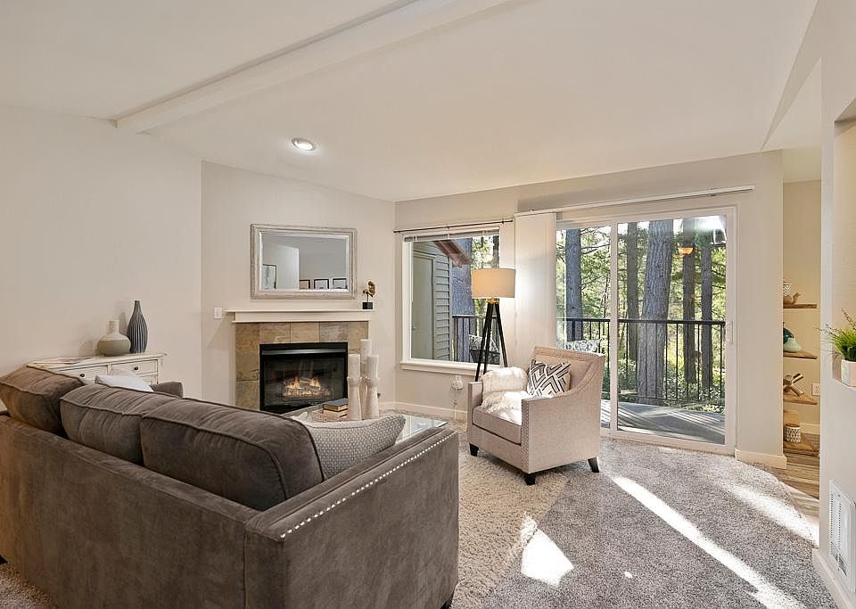 Thoughtfully updated 2 bedroom, 2 bath, condo, that backs to lush trees, for scenic views for optimal privacy.