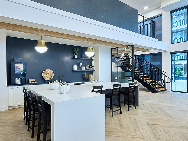 NEW South Building Resident Lounge with Event Kitchen