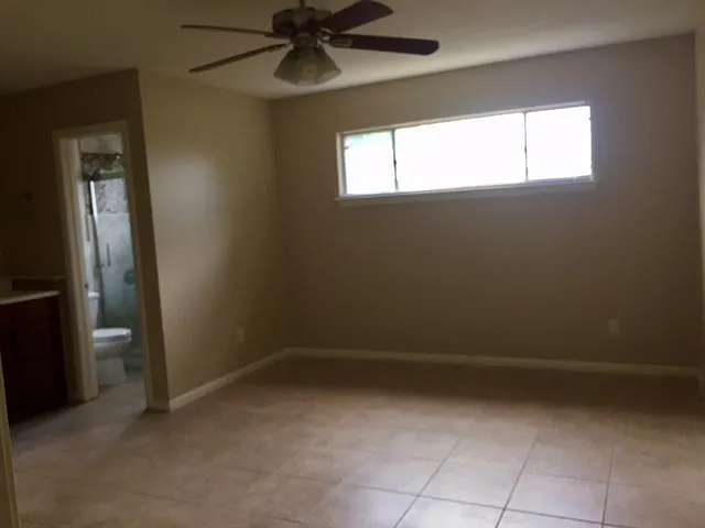 Bedroom 1 with ensuite bath