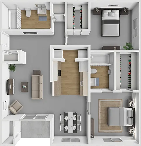 Floor plan Wilshire