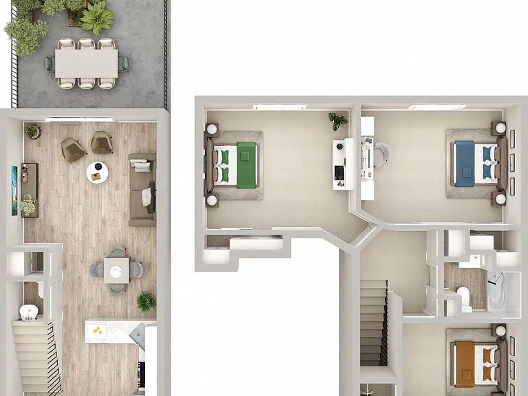 Georgetown Luxury Townhomes and Apartments — Photo 24