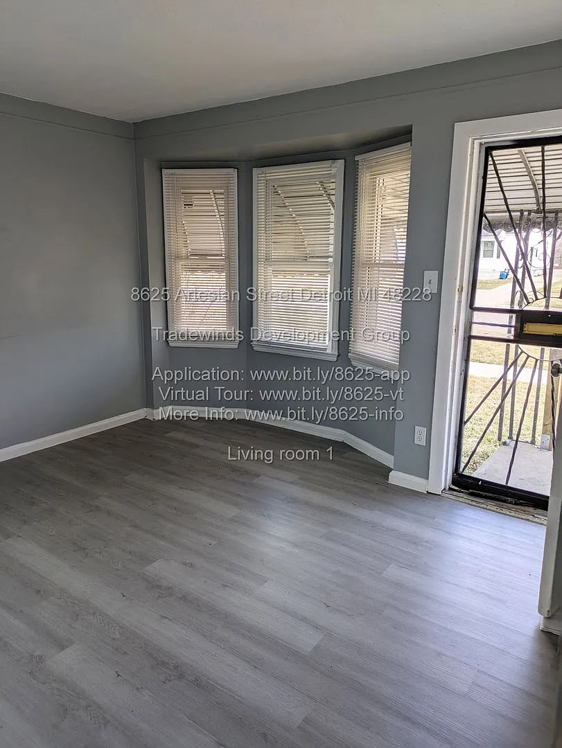 8625 Artesian St is a 3-bedroom brick bungalow for rent in Detroit's Warrendale neighborhood for ... — Photo 2