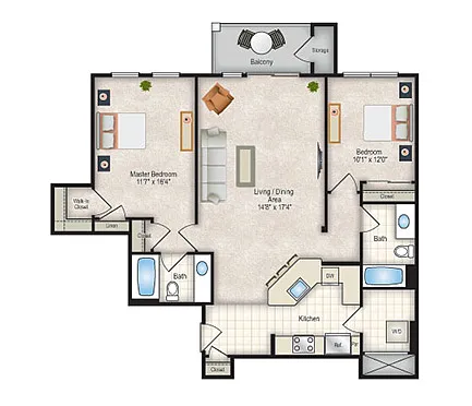 Floor plan The South Wales