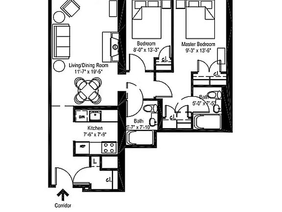 2nd image of 100 Atlantic Ave APT 3F