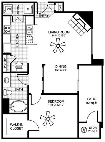 Floor plan A2