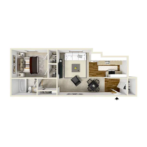 Floor plan A1 LUX