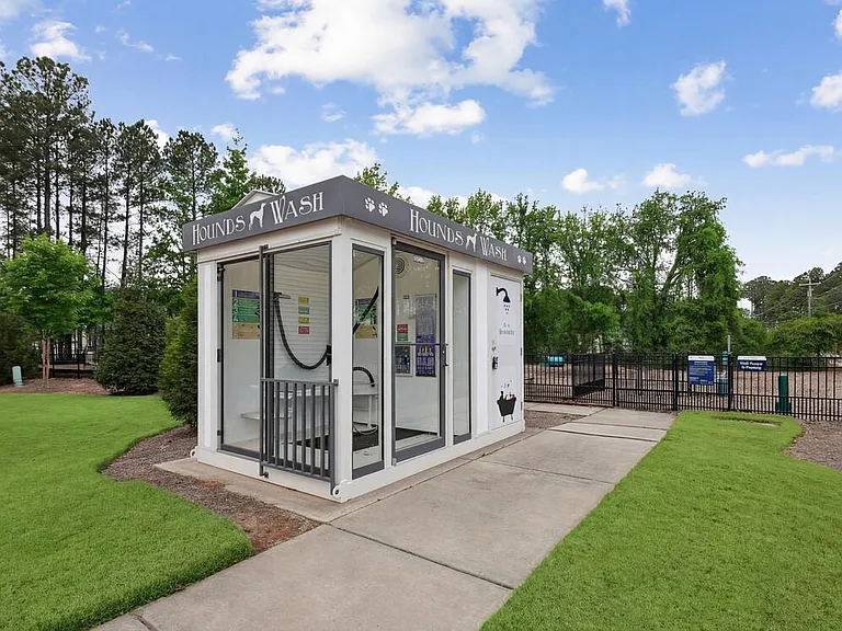 On-site pet spa