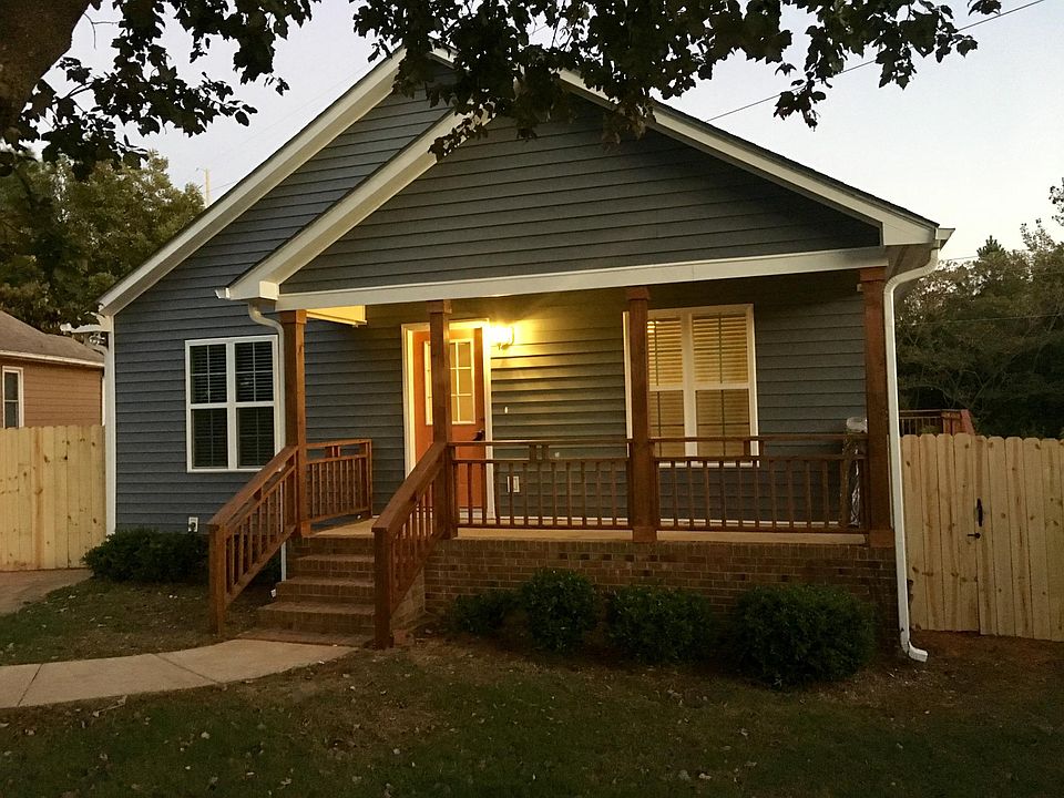 Large, covered front porch.
