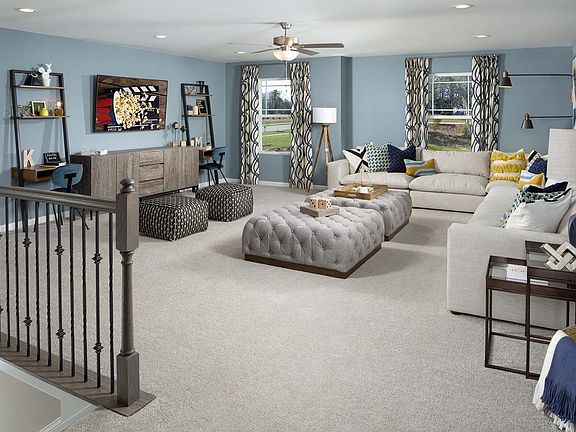 Photo representation of Amelia plan. Colors, finishes and options will vary.