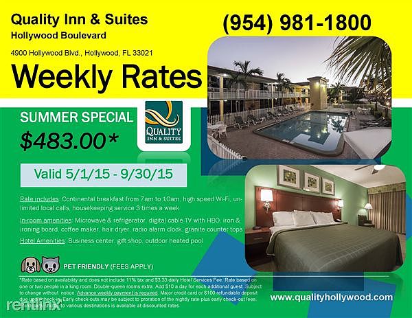 Weekly Rates FLyer Quality 2015