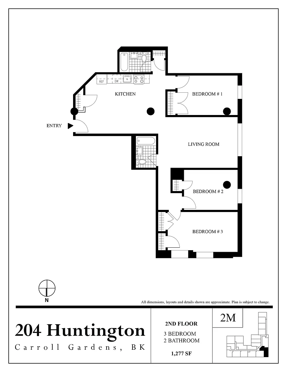 Photo 2 of 5 - 204 Huntington St #2M - Brooklyn, NY Building Photo - 204 Huntington St #2M