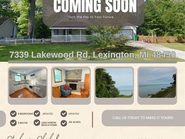 7339 Lakewood Rd, Lexington, MI 48450