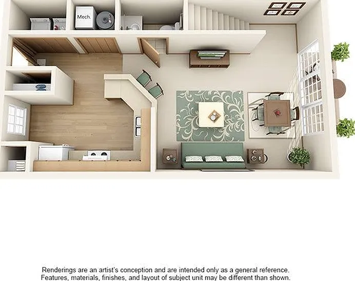 2 Bedroom | 2.5 Bath | 1120 SF 2 Bedroom | 2.5 Bath | 1120 SF