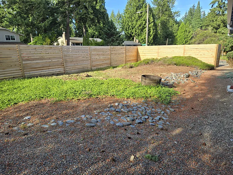 Fully fenced Large Backyard